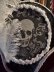 画像2: 大きすぎず程好い大きさでドレスハットの感です。ミニトリコーンハット　Skull white (2)