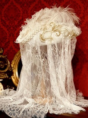 画像1: 葬送のトリコーンハット White