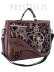 画像3: "BROWN MECHANISM" Steampunk satchel bag irregular briefcase