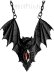 画像1: BAT NECKLACE BLACK　蝙蝠のネックレス (1)