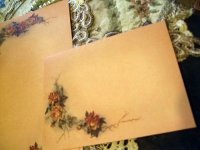 画像3: [再入荷]Victorian Rose antique orange　レターセット