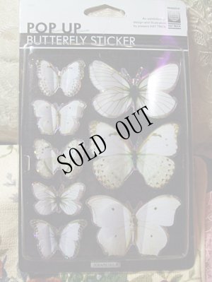 画像1: BUTTERFLY POP UP STICKER (1)