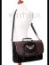 画像7: [再入荷]  "MOTH BROWN" satchel black velvet cameo bag, gothic handbag 髑髏蛾茶 (7)