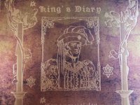 画像2: 【再入荷】箔押し★Aristo Antique Book Note[KING DIARY]