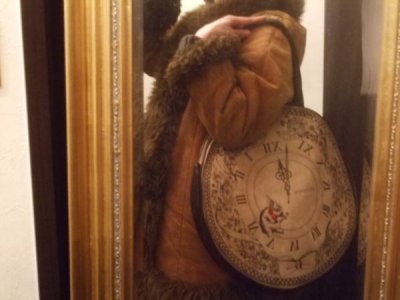 画像1: [再入荷]クラシックロマンス　大時計の鞄・ビッグトート