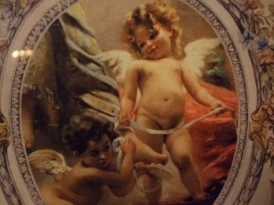 画像1: イタリア製金額縁　天使のアートフレーム