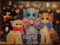 画像1: Renate Koblinger Cat Post Card 