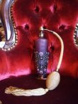 画像1: 古典スタイル・パフポンプ付きレトロ香水瓶 (1)