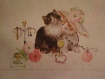 画像2: Victorian Cats　フリルカットメモレター