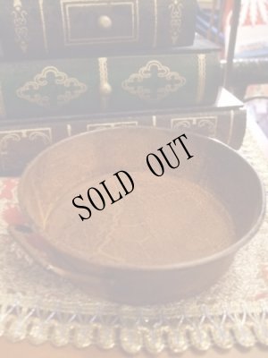 画像1: 【再入荷】RUSTIC　TIN　BOWL (1)