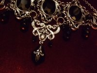 画像2: [再入荷] "DARK DESIRES-BLACK" Victorian collar