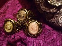 画像2: 【追加】Antique Gold Cameo petit Ring