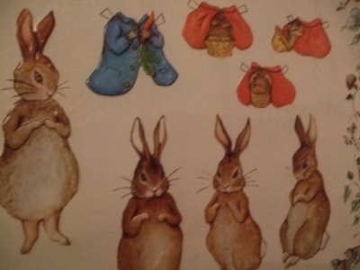 画像1: Peter Rabbit Paper Doll Sheet