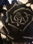 画像7: [展示モデルB品] 黒い薔薇のベルトWaist elastic belt BLACK ROSE in lace frame (7)
