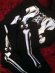 画像4: Skeleton leggings bones trousers horror pants　骨レギンス (4)