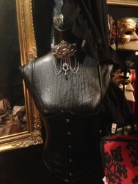 画像2: Antique clock collar "STEAMPUNK CHOKER" gothic necklace