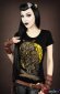 画像3: black t-shirt mechanical owl on the moon background (3)