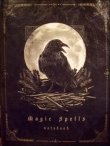 画像1: [再入荷] Black BOOK bag "Magic Spells" gothic handbag, raven moon (1)