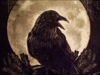 画像1: [再入荷] Black BOOK bag "Magic Spells" gothic handbag, raven moon