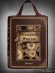 画像4: Brown BOOK bag "STEAMPUNK STORIES" steampunk handbag (4)