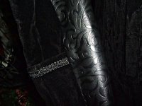 画像3: black velvet victorian coat