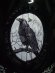 画像2: "DARK RAVEN" gothic cameo crow ブラック　アンダーバストカラスのカメオのコルセット (2)