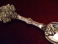 画像2: pendant "ANTIQUE SPOON" ーWe're all mad hereー