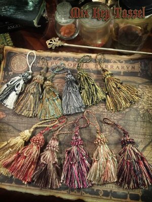 画像1: [再入荷] 　DULTON Mix Key TASSEL (1)