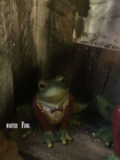 画像3: the Waiter Frog  object doll 