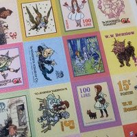 画像1: 【再入荷】 ＯＺ　切手風シールシート（80pc）セット