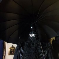 画像2: [再入荷]gothic "WITCH"umbrella classical pagoda