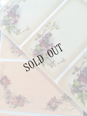 画像2: Victorian seal 　フラワーラベル (2)