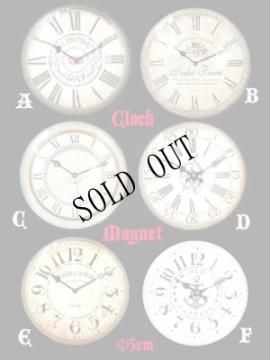 画像2: Magnetic memo holder "Clock" (2)