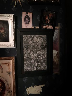 画像4: 「恐怖の宴」  Horror Feast 近藤宗臣直筆原画 (4)