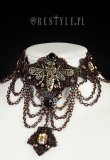 画像2: [再入荷] "MECHANICAL BEE BRONZE" necklace, insect jewellery, steampunk (2)