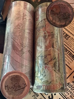 画像6: ミュシャ　マスキングテープ (6)