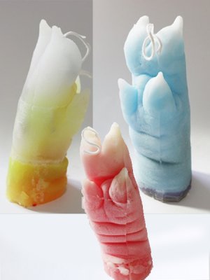 画像1: [SALE]  豚足　pig's feet_candle. (1)