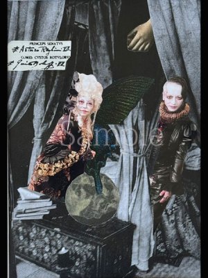 画像3: 「時の葬送」額装コラージュ (3)