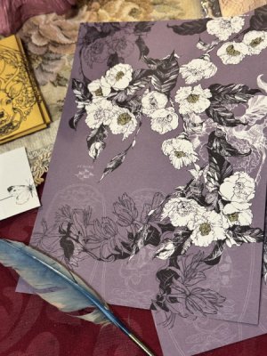 画像1: 「沙羅双樹」レターセット (1)