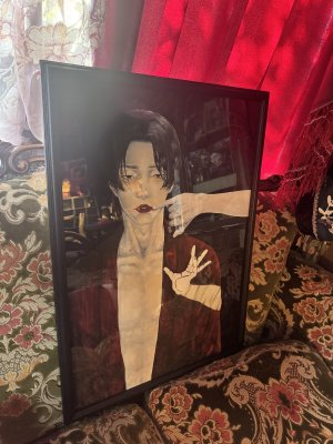 画像5: 「口紅」原画　2025高知県展　入選作品 (5)