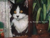 画像2: 【再入荷】Annemarie Bardon　Cat Post Card