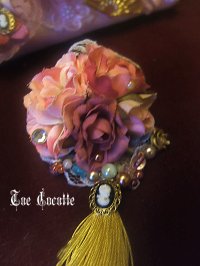 画像1: Cocotte ring ローズブーケ　タッセル付き