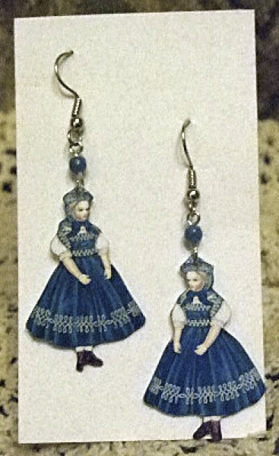 画像2: Doll Blue Dress Fashion Juwelry