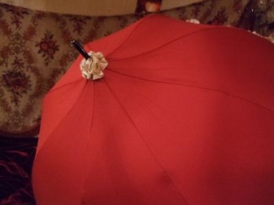 画像2: 貴婦人フリルパゴダアンブレラ（雨傘）