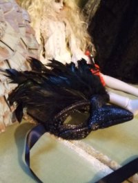 画像2: 【再入荷】烏の仮面  Raven Mask