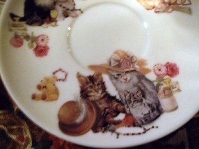 画像2: [再入荷]Victorian Cats　ボックスイン　カップ＆ソーサー