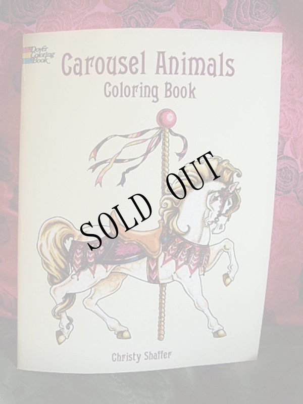 画像1: Carousel Animals Coloring Book (1)