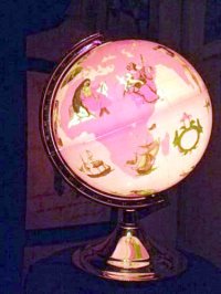 画像1: God＆Godess globe table lamp スタンドライト