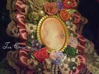 画像2: victorian 贅沢印鑑ケース[pink cameo]