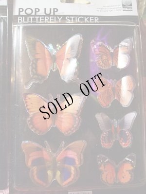 画像1: BUTTERFLY POP UP STICKER (1)